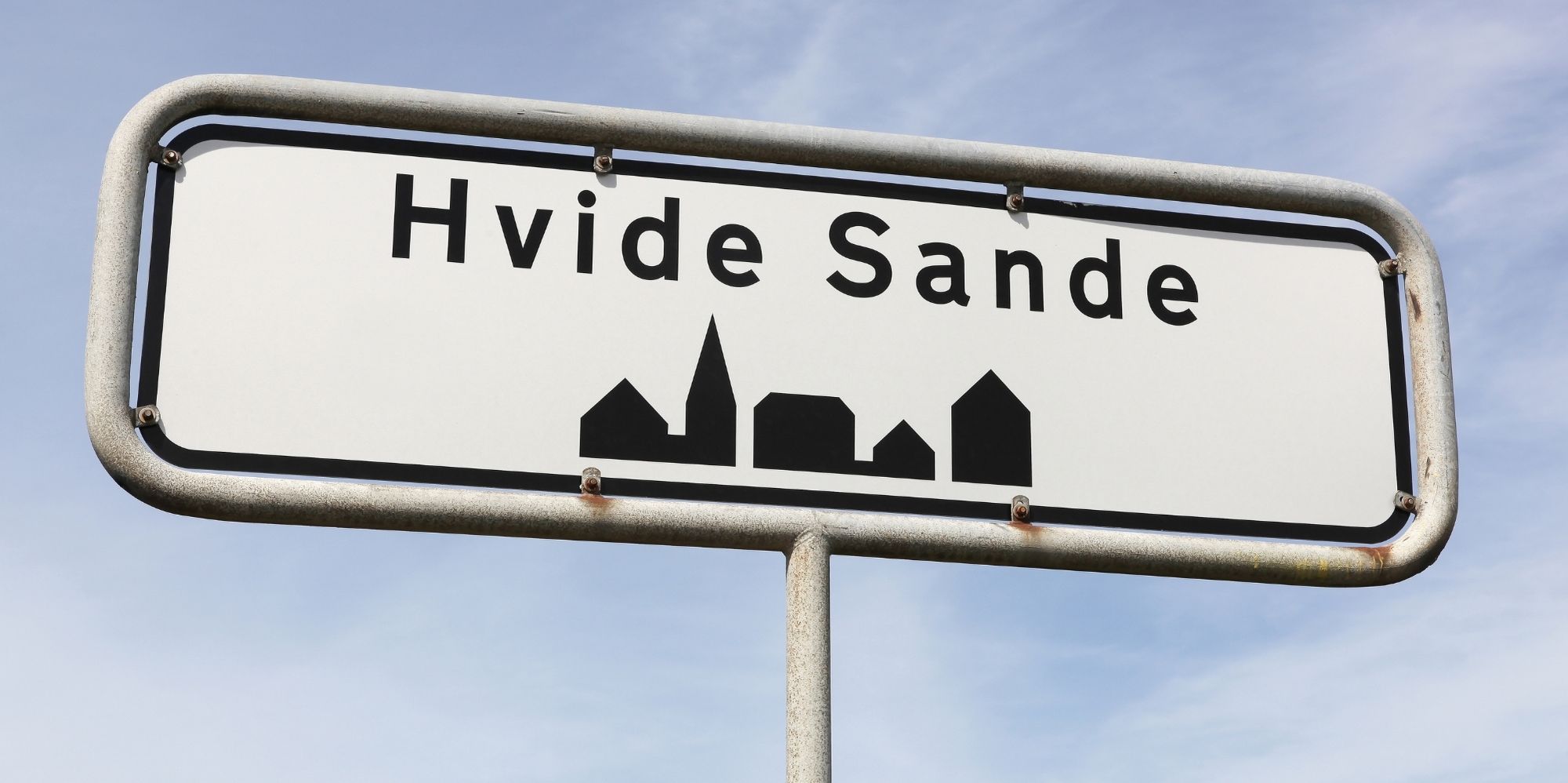 Hvide Sande met hond