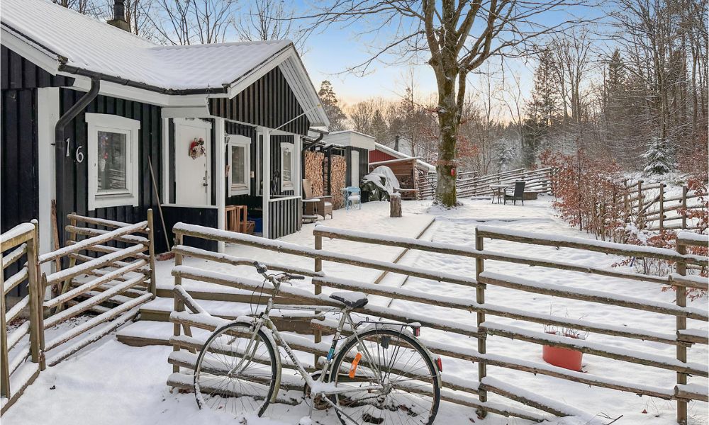Omheind huis in Zweden Örkelljunga