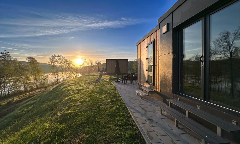 Tiny house met hond Duitsland