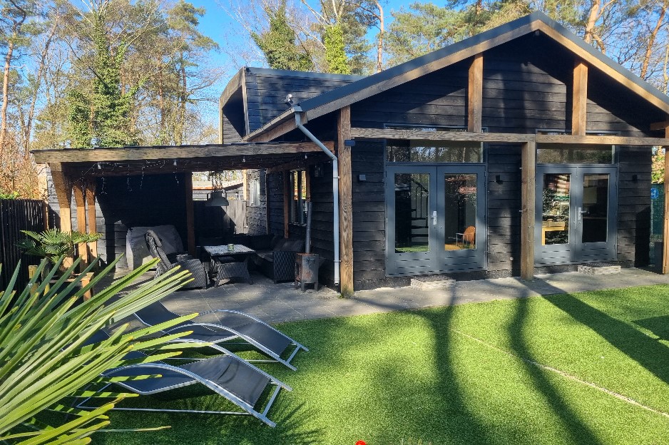 Vakantiehuis met omheinde tuin in Doornspijk (Nederland) 2 honden zijn welkom